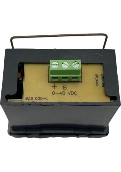 0V-40V Dijital Voltmetre (Tek Ekran) (58*32 Mm)