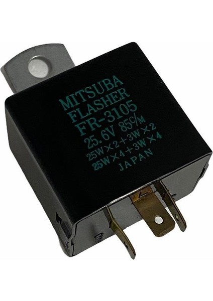 Mıtsuba 24V Flaşör (3 Uçlu) (B-L-E) (25.6V) Orj.