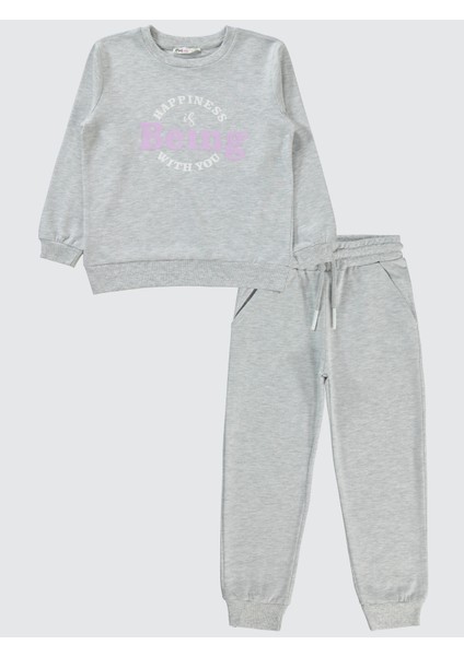 Kız Çocuk Eşofman Takımı 10-13 Yaş Karmelanj