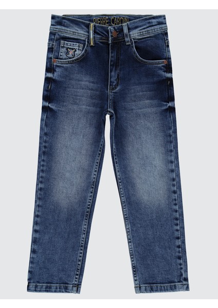 Erkek Çocuk Pantolon 6-9 Yaş Mavi