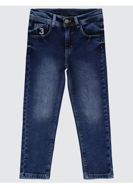 Erkek Çocuk Pantolon 10-12 Yaş Mavi