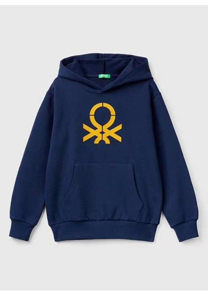 Baskılı Erkek Çocuk Lacivert Sweatshırt 3EB5C203U 252