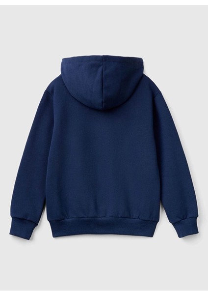 Baskılı Erkek Çocuk Lacivert Sweatshırt 3EB5C203U 252 modelleri