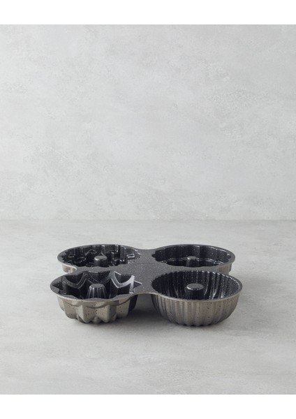 Patisserie Elsa Döküm Kek Kalıbı 25,5 cm Gold-Silver
