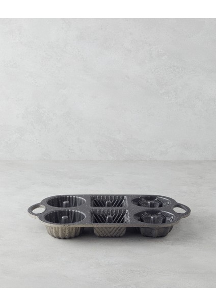 Patisserie Avis Döküm Kek Kalıbı 36 cm Gold-Silver