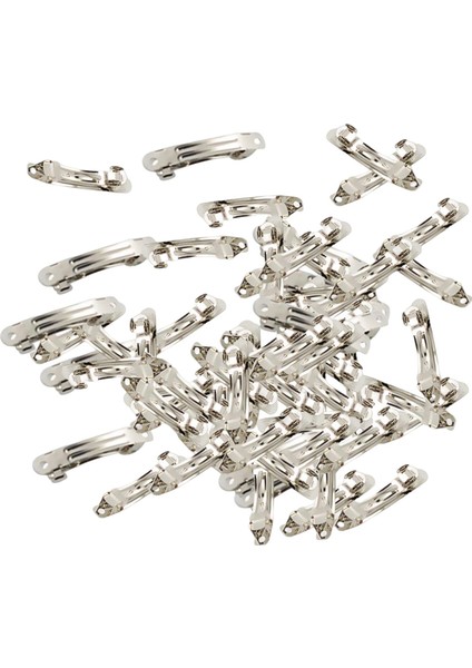 50X Fransız I Saç Klipleri Zanaat Ş Yay Aksesuarları 4 cm (Yurt Dışından)