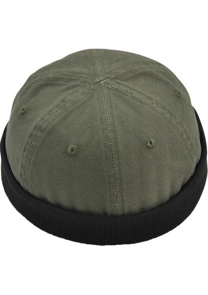 Kadın Sailor Biker Retro Kenarsız Haddelenmiş Manşet Ş Yeşil (Yurt Dışından) fiyatları