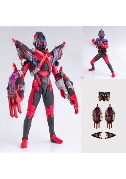 Ultraman Tüm Vücut Eklemleri Süper Hareketli Detay Oyuncak (Yurt Dışından)