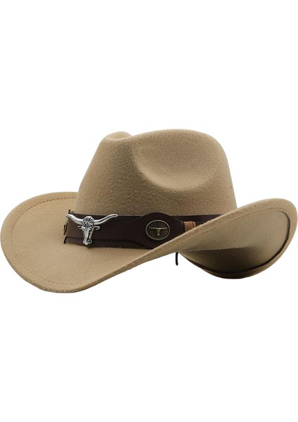 Cowgirl Şapkası Nefes Alabilir Koşu Kovboy Şapkası Kadınlar Için Erkekler Kısa Geziler Deve Deve (Yurt Dışından)