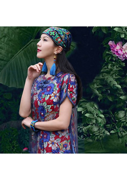 Bayanlar Türban Şapka Başşarp Beanie Florals (Yurt Dışından)