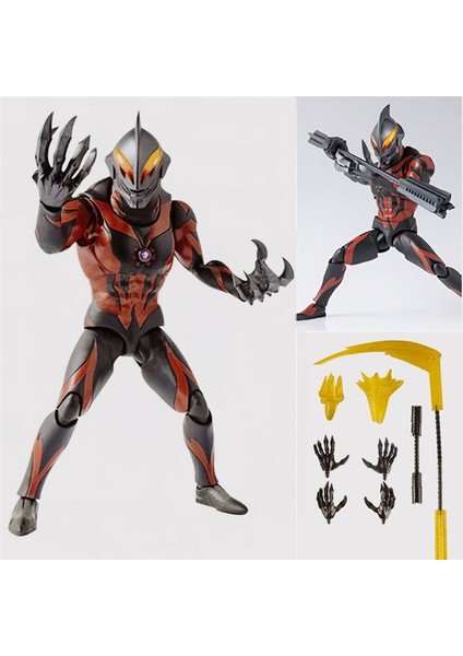 Ultraman Tüm Vücut Eklemleri Süper Hareketli Detay Oyuncak (Yurt Dışından)