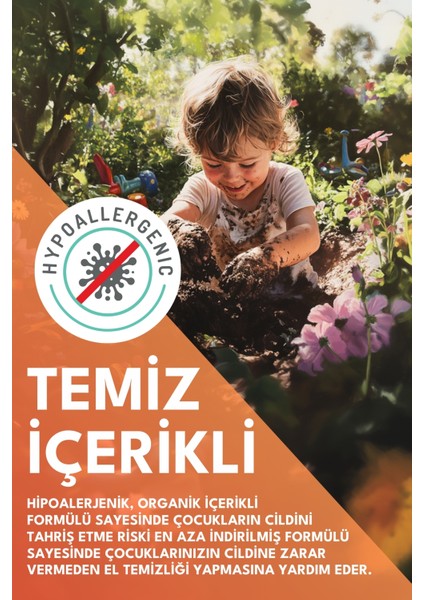 Kids Organik Köpük El Sabunu Karpuz Çilek Kokulu 300 ml