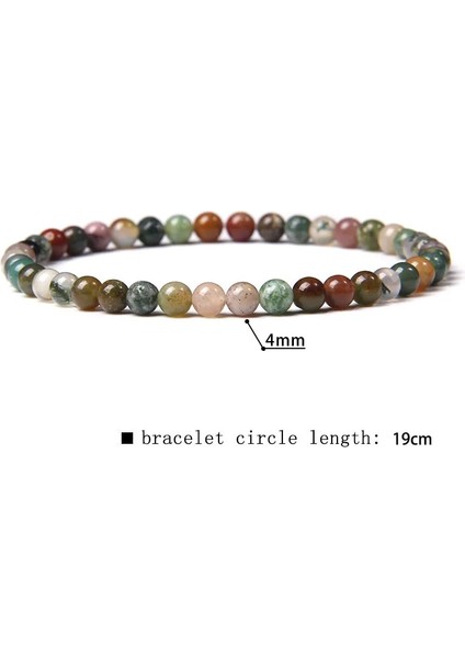 21CM Tarzı Kırmızı 42 Çeşit Doğal Florit Boncuk Bileklik Kadın El Yapımı Elastik Bileklik Erkekler Sınıf A Sodalite Taş Pulsera Cilalı Takı (Yurt Dışından)