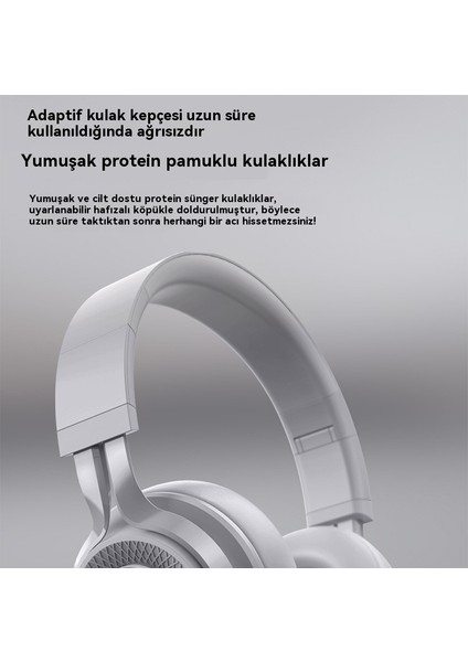 Bluetooth Başlık Seti, Kapalı, Kablosuz Başlık Seti, Derin Bası, In Şa Edilmiş Mikrofon, Hafıza Püskücücüsü, Seyahat ve Ev Ofisi Için Uygun (Yurt Dışından)