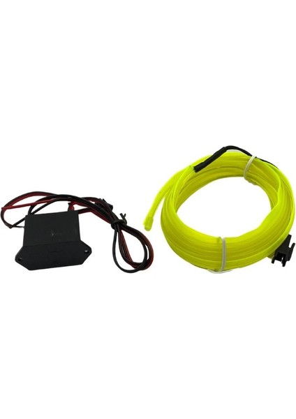 12V NEON IŞIKLI KABLO SARI TEK RÖLELİ (2 MT)