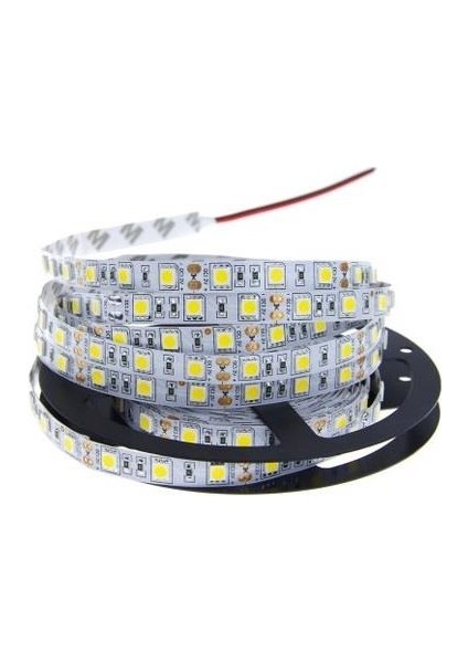 12V ŞERİT LED BEYAZ (İÇ MEKAN) (3 ÇİPLİ) (1 MT)