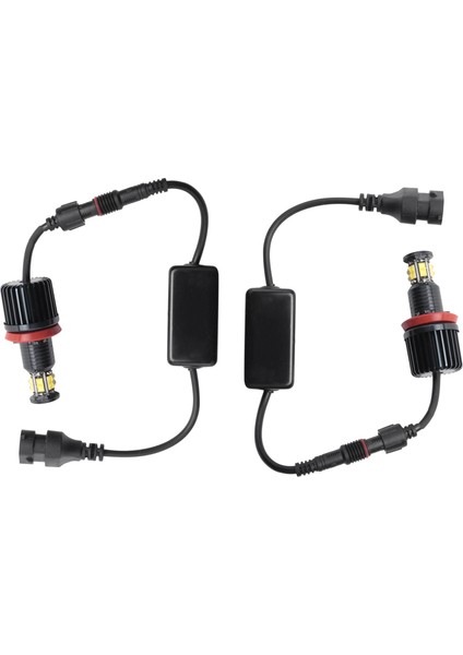 1 Çift 120 W 12LED Araba Melek Göz Işaretleyici Farlar Bmw E82 E90 E92 (Yurt Dışından)