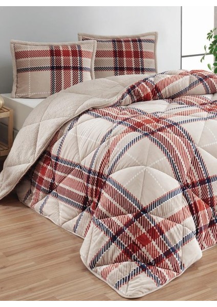 Comforter Yorgan Set 220 x 240 Anna Mavi