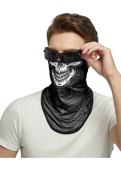 Sonbahar ve Kış Bisiklet Kadife Kulak Kancası Maskesi (Yurt Dışından)