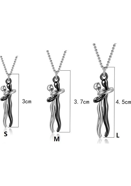 Çift Kucaklama Kolye Kolye (Yurt Dışından)