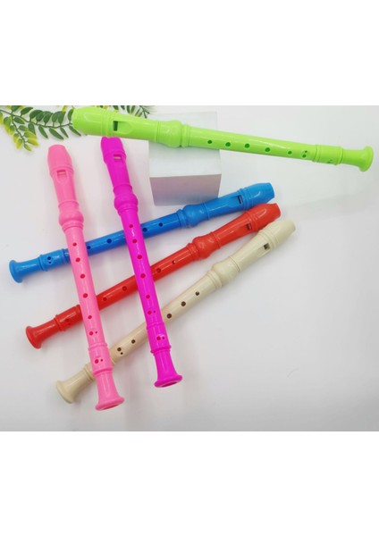 Plastik Sekiz Delikli Flüt, Çocuk Pratik Kaydedici Ses Oyuncağı, Ilkokul Öğrencileri Için Erken Eğitim Aydınlanma Enstrümanı (Yurt Dışından) fiyatları