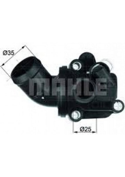 Termostat 87 C Mercedes M266 W169 W245 13