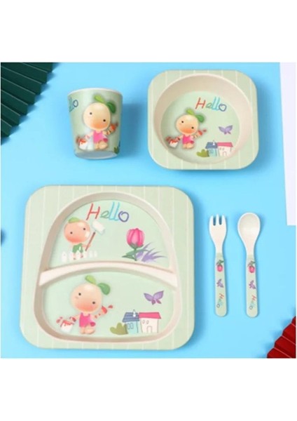 Bambu Sofra Takımı 5 Set Bambu Kase, Bambu Kase(Yurt Dışından)