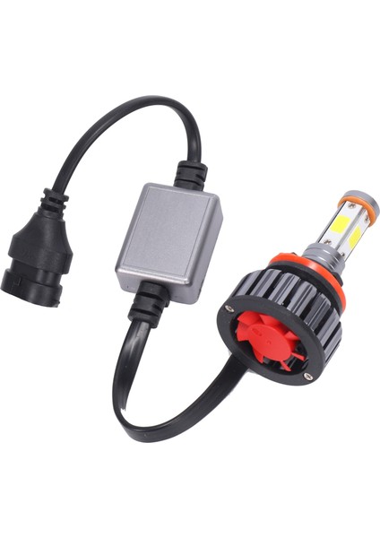 2 Adet V18 4 Yüz 8000LM Far 60W 3 Çeşit Işık Değiştirildi H11 (Yurt Dışından) modelleri