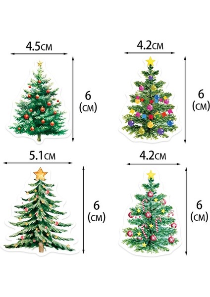 Noel Ağacı Kek Ekleme Dekorasyonu Sevimli El Yapımı Dıy Pasta Dekorasyonu (8 Adet) (Yurt Dışından) fırsatları