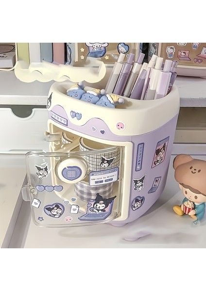 Sanrio Çok Işlevli Masaüstü Düzenleyici Kırtasiye Için - Geniş Kapasiteli Kalemlik (Yurt Dışından) modelleri