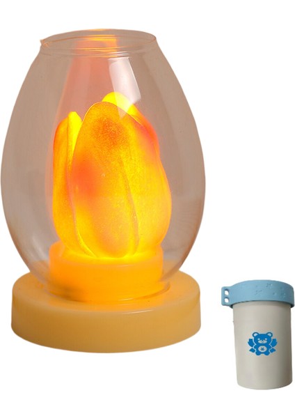 LED Lale Ortam Gece Lambası Başucu Uyku Lambası (Yurt Dışından)