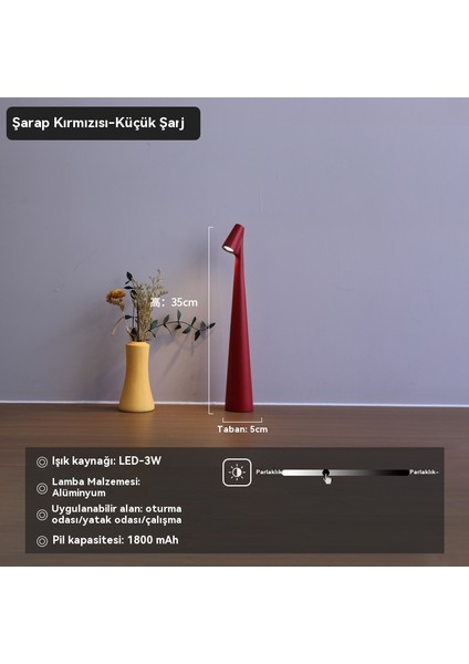 1 Kelimelik Masa Lambası USB Şarjı Milan Minimalist Üst Düzey Modern Işık Lüks Gece Lambası (Yurt Dışından) modelleri