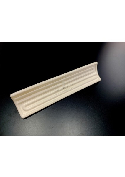 Infrared Seramik Isıtıcı Rezistans Konkav 245X60MM 650W 230V Beyaz Renk Fsc Model