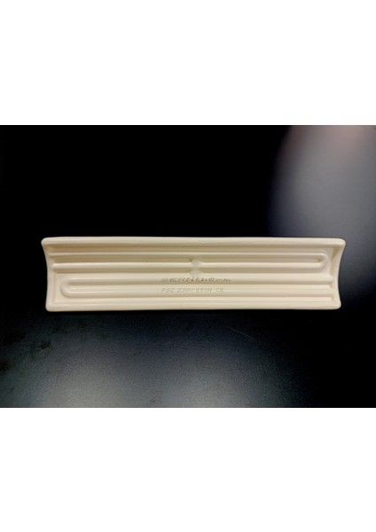 Infrared Seramik Isıtıcı Rezistans Konkav 245X60MM 650W 230V Beyaz Renk Fsc Model indirimleri