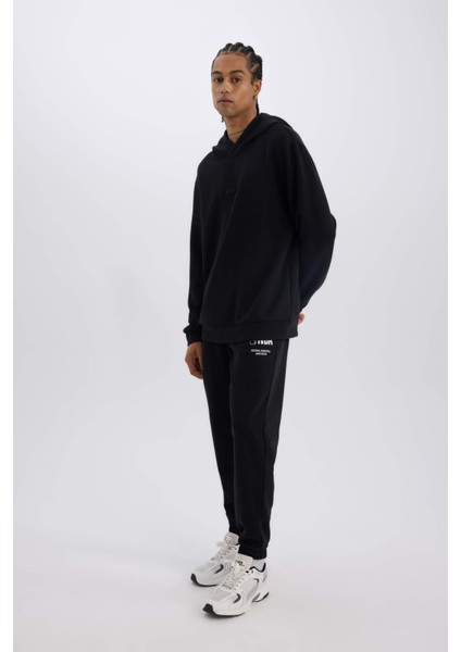 Fit NBA Wordmark Kalın Jogger Eşofman Altı Standart Fit Cepli Lastikli Paça D6576AX25SP fiyatları