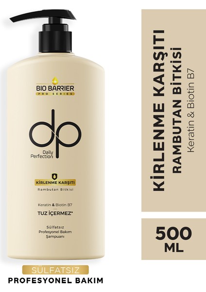 Bio Barrier Şampuan Kirlenme Karşıtı 500 ml X 2 Adet