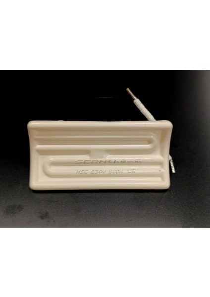 Infrared Seramik Isıtıcı Rezistans Konkav 122X60MM 500W 230V Beyaz Renk Hsc Model indirimleri