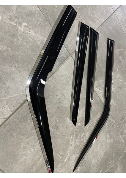 Honda Jazz 2020 ve Sonrası Kromlu Cam Rüzgarlığı 4'lü
