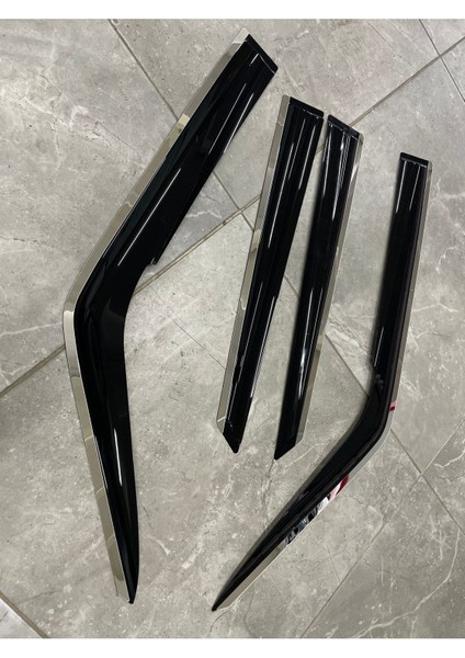 Opel Astra J Kasa 2010-2021 Arası Kromlu Cam Rüzgarlığı 4'lü modelleri