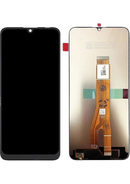 Honor X7A LCD Ekran Dokunmatik Çıtalı Siyah