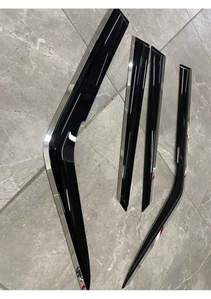 Fiat Siena Kromlu Cam Rüzgarlığı 4lü WD105K