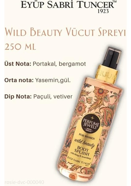 Frambuaz Şampuan ve Tonik Vücut Spreyi Wild Beauty, Summer Dream Krem ve Rosie modelleri