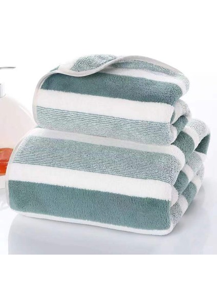 Ev Kullanımı Için Iki Parçalı Banyo Havlusu Seti (Yurt Dışından)