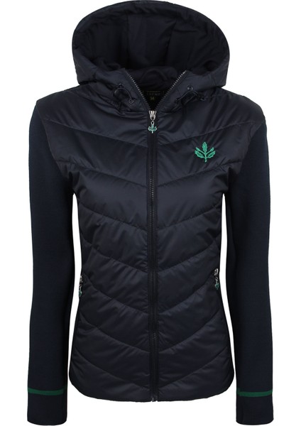 Kadın Trend Triko Detaylı Mont