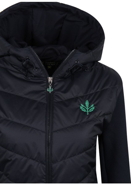 Kadın Trend Triko Detaylı Mont fırsatları