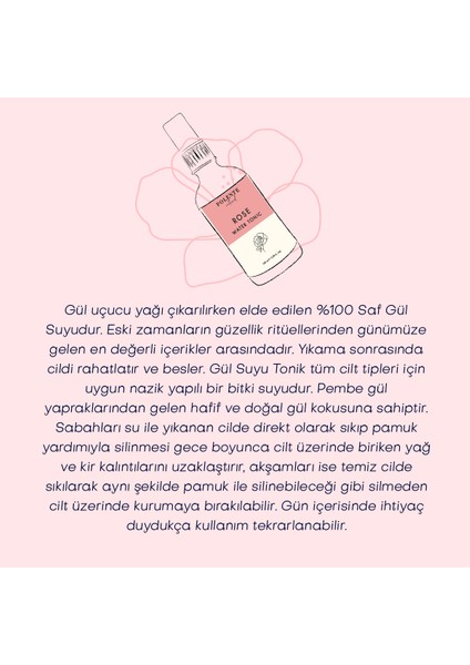 Gül Suyu Tonik (100 ml)