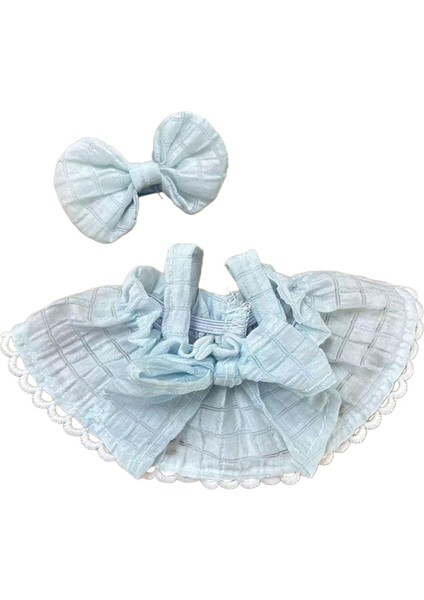 Giysileri 17CM Kı Hediye Kostümler Mavi (Yurt Dışından)
