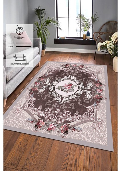 Dijital Baskı Kaymaz Tabanlı Yıkanabilir Salon Halısı Mutfak Halısı Koridor Halısı