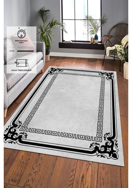 Dijital Baskı Kaymaz Tabanlı Yıkanabilir Salon Halısı Mutfak Halısı Koridor Halısı
