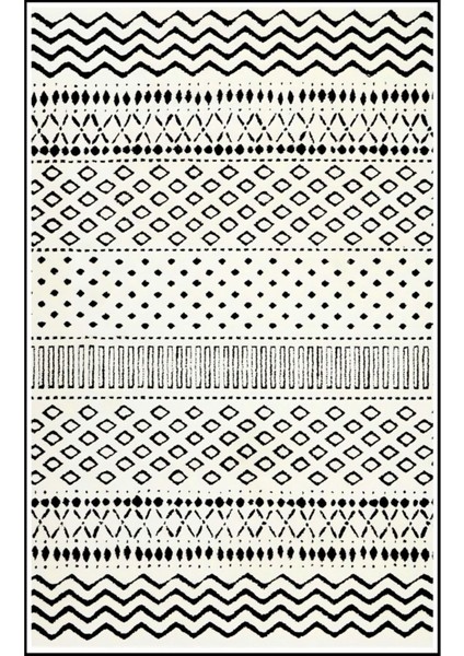 Kaymaz Deri Taban, Makinada Yıkanabilir, Dijital Baskılı, Modern Halı